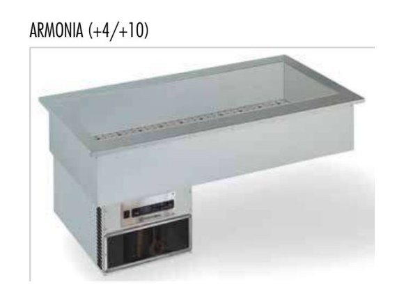 Vasca refrigerata Drop-in da incasso Armonia 5